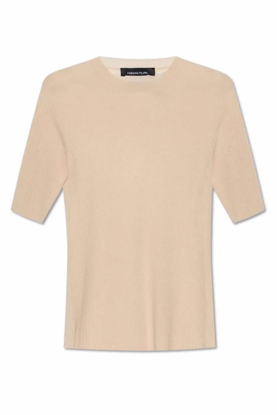 Fabiana Filippi cream Wool top