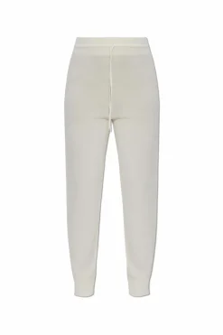 Fabiana Filippi cream Wool trousers