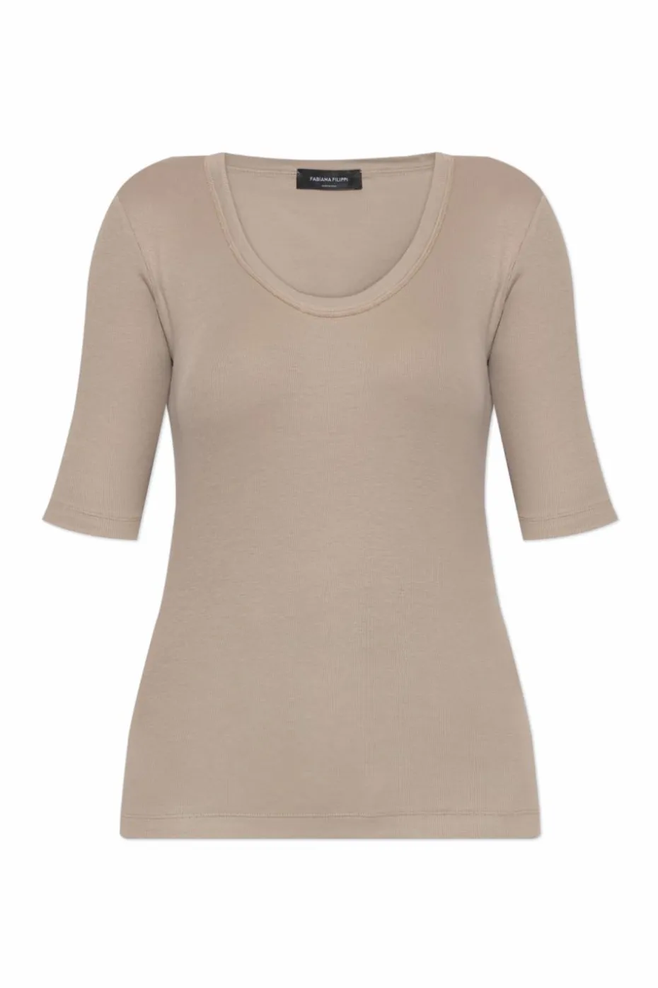 Fabiana Filippi GREY Cotton t-shirt