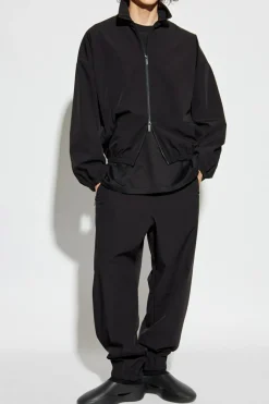 Fear Of God BLACK Jacket with stand-up collar