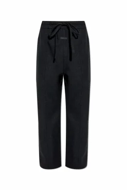 Fear Of God BLACK Pants with logo