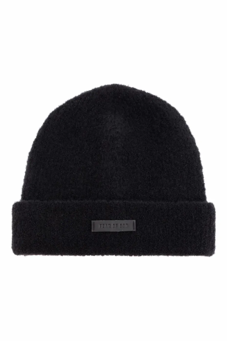 Fear Of God BLACK Wool beanie