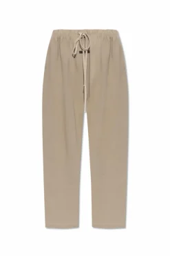 Fear Of God Essentials beige Cotton trousers