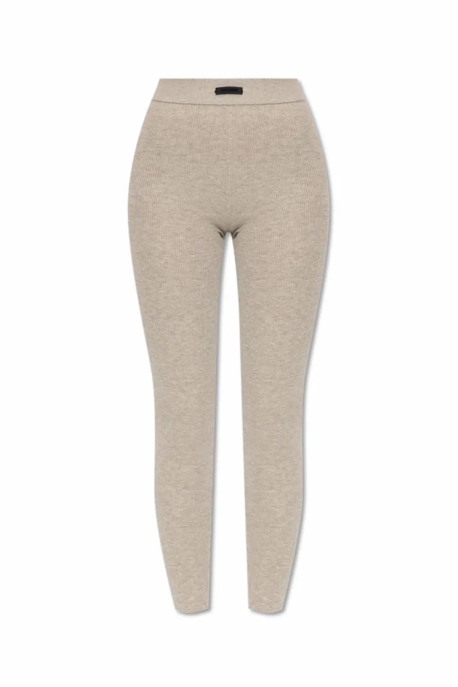 Fear Of God Essentials beige Knit leggings
