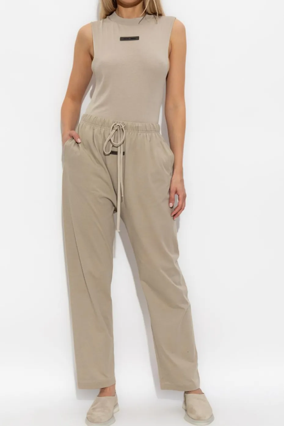 Fear Of God Essentials beige Body with logo