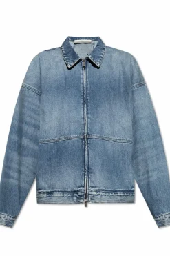 Fear Of God Essentials BLUE Denim jacket