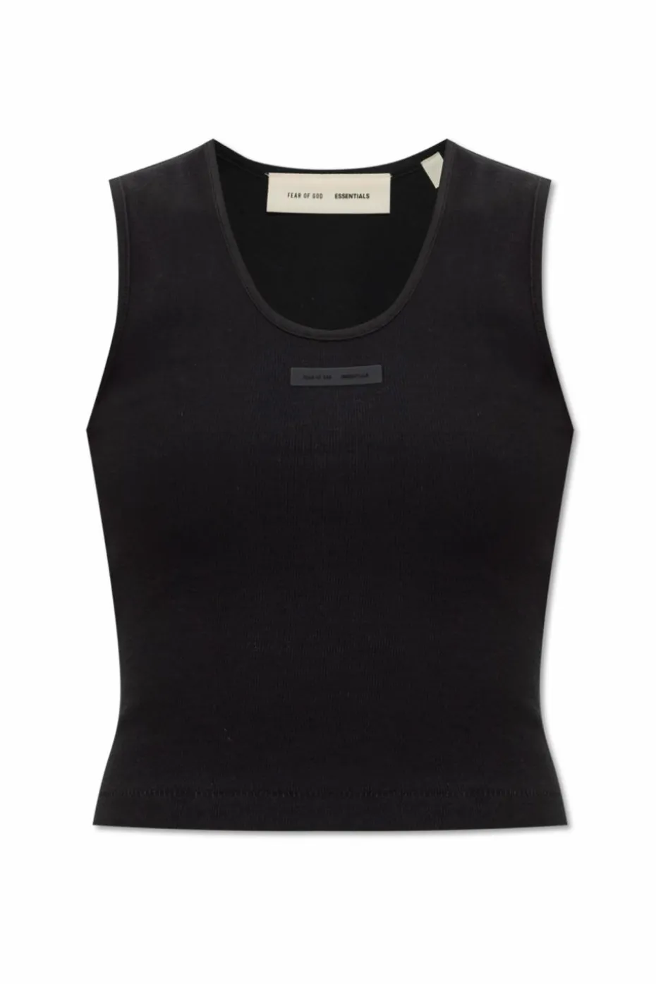 Fear Of God Essentials BLACK T-shirt with logo