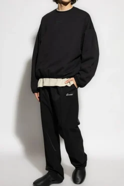 Fear Of God Essentials BLACK Drop-crotch pants