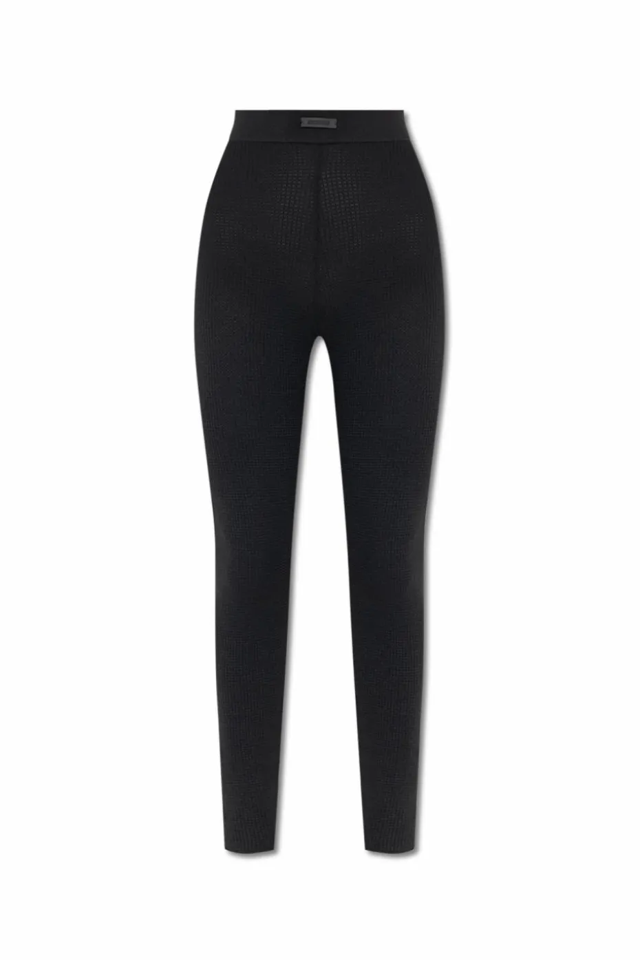 Fear Of God Essentials BLACK Ribbed Leggings