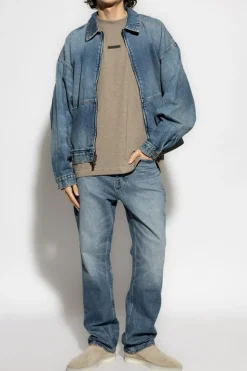 Fear Of God Essentials BLUE Tapered jeans