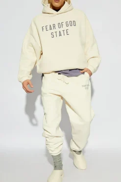Fear Of God Essentials cream Sweatpants