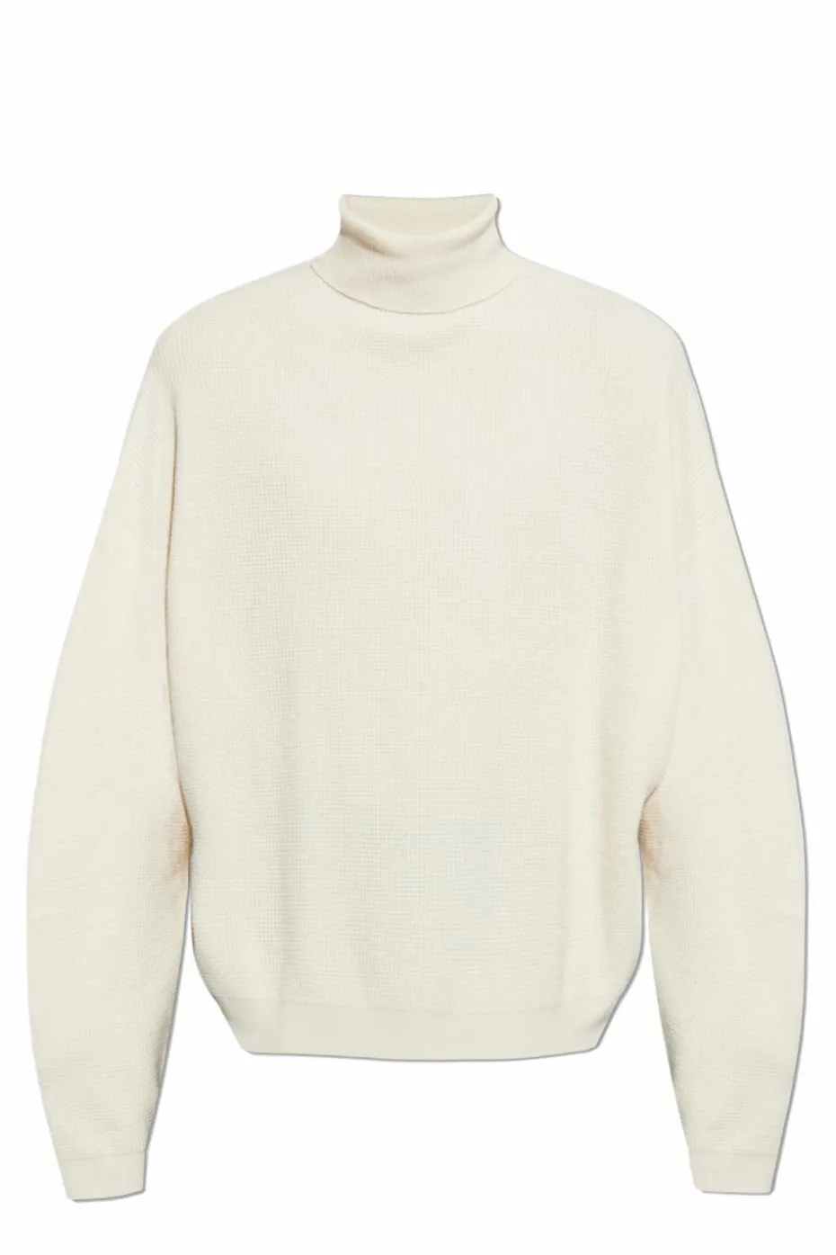 Fear Of God Essentials cream Ribbed Turtleneck