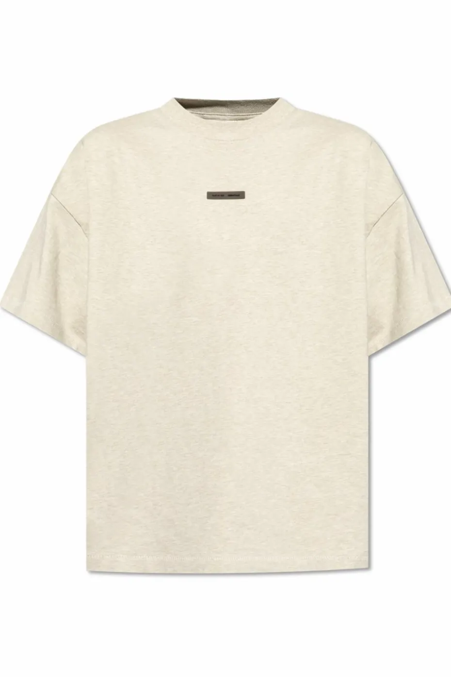 Fear Of God Essentials cream T-shirt with logo