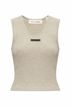 Fear Of God Essentials GREY T-shirt with logo