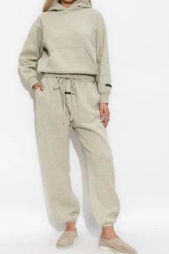 Fear Of God Essentials GREY Sweatpants with side stripes