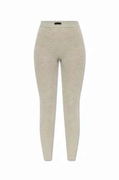 Fear Of God Essentials GREY Knit leggings