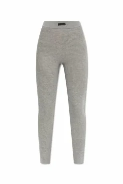 Fear Of God Essentials GREY Ribbed Leggings
