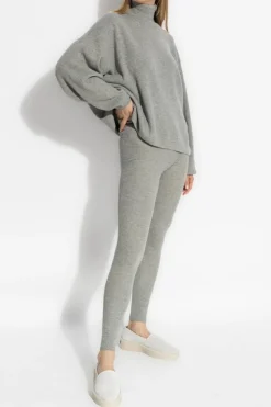 Fear Of God Essentials GREY Ribbed Leggings
