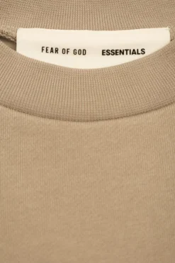 Fear Of God Essentials Kids beige Sweatshirt with logo