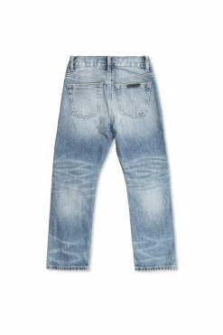 Fear Of God Essentials Kids BLUE Straight-leg jeans