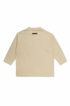 Fear Of God Essentials Kids beige T-shirt with logo