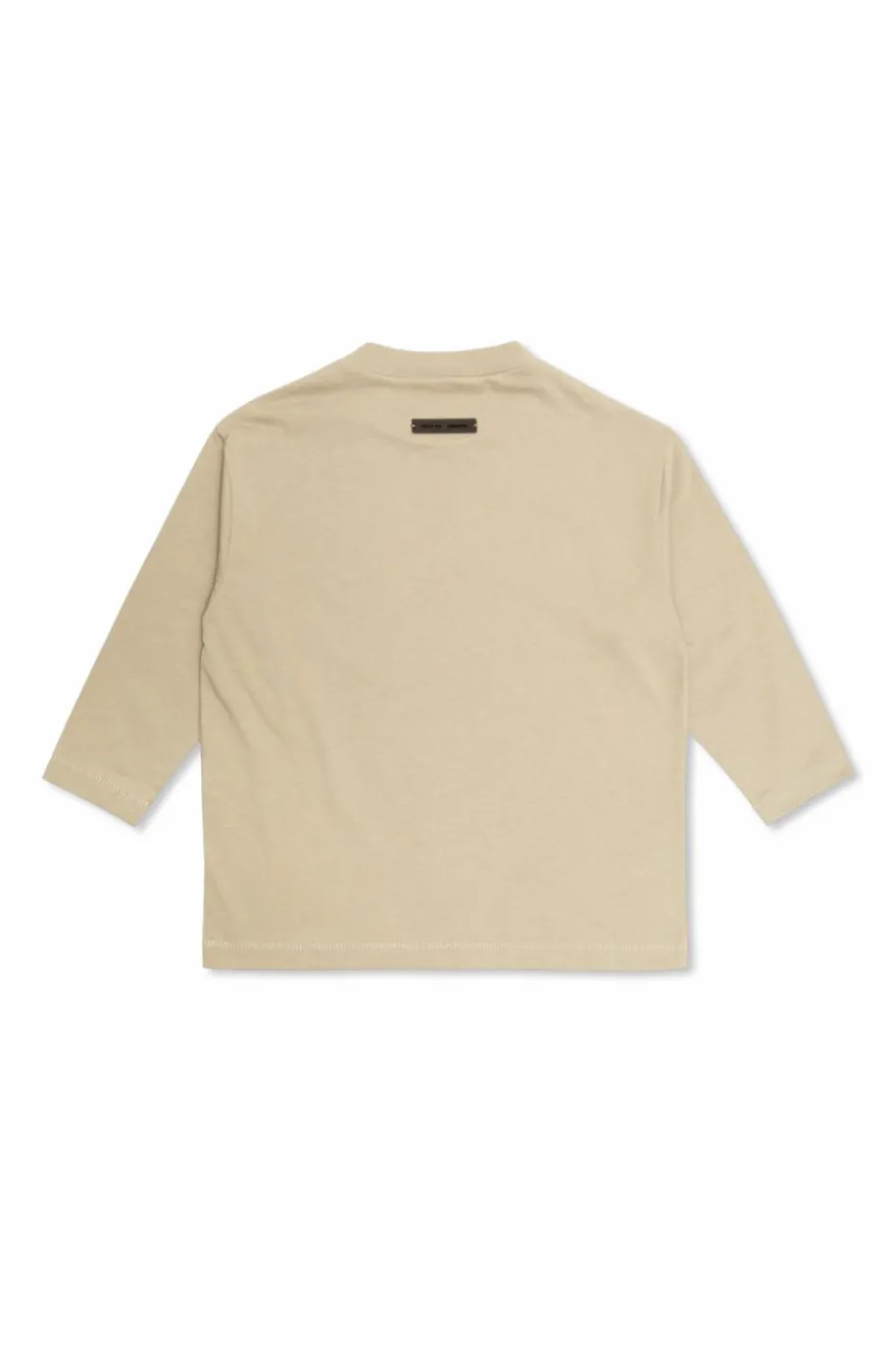 Fear Of God Essentials Kids beige T-shirt with logo