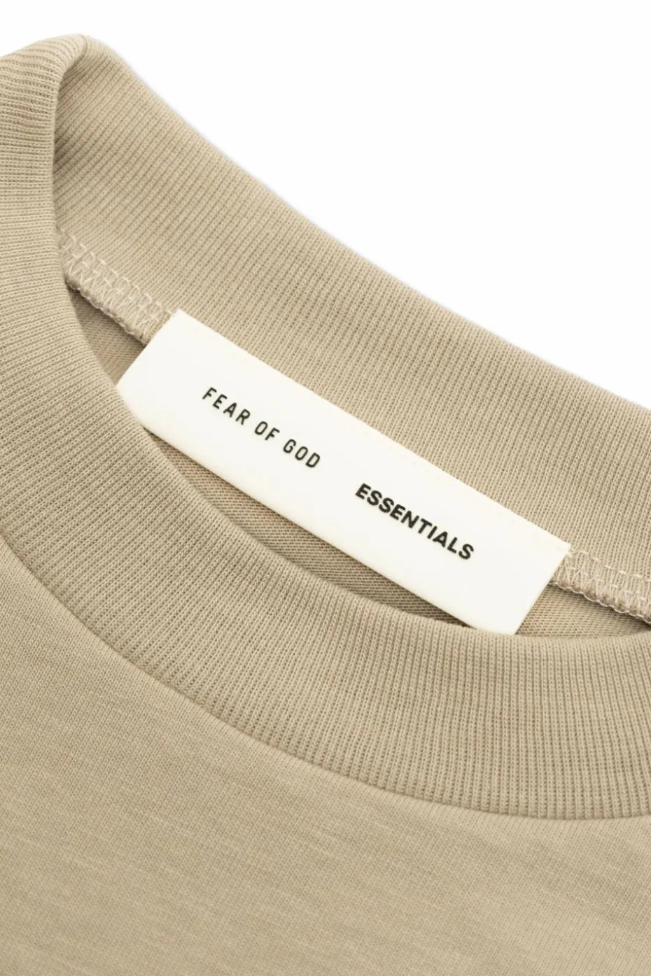 Fear Of God Essentials Kids beige T-shirt with logo