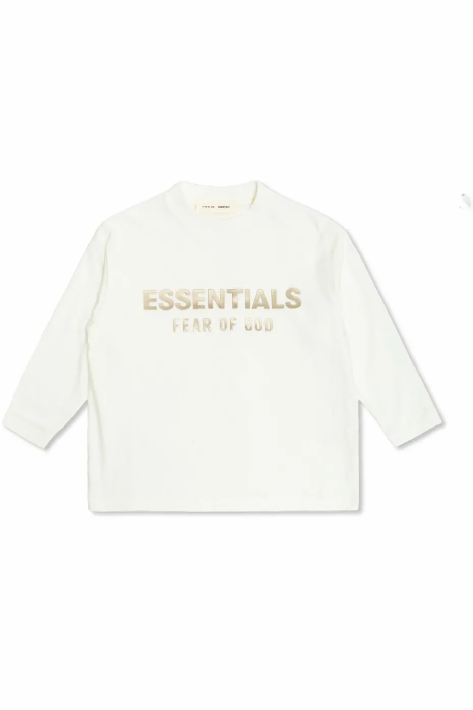 Fear Of God Essentials Kids WHITE T-shirt with logo