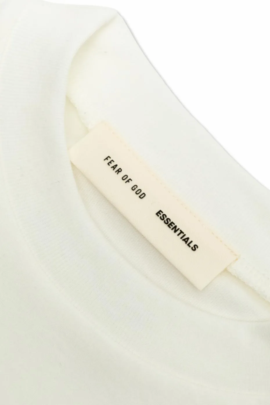 Fear Of God Essentials Kids WHITE T-shirt with logo