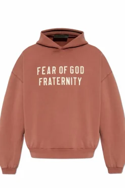 Fear Of God Essentials PINK Printed sweatshirt