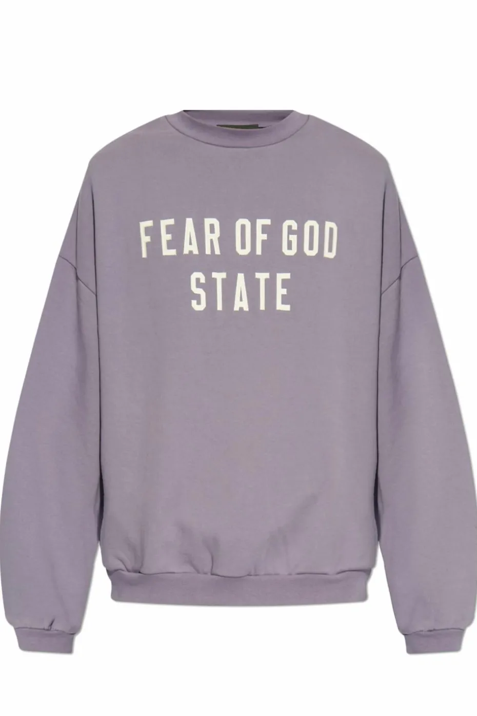 Fear Of God Essentials PURPLE Sweatshirt with logo