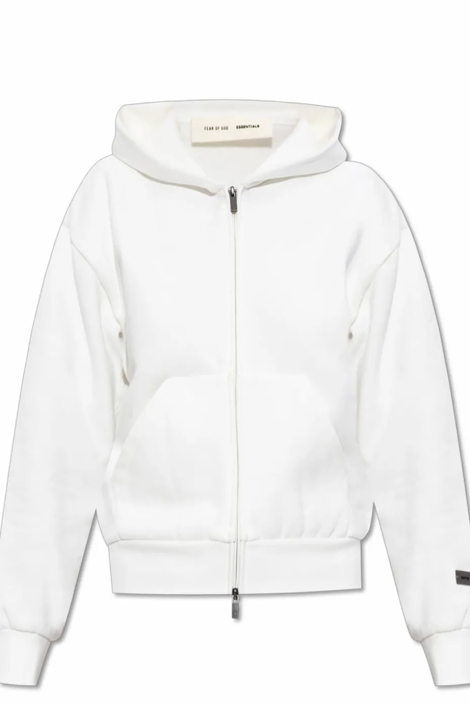 Fear Of God Essentials WHITE Sweatshirt with logo