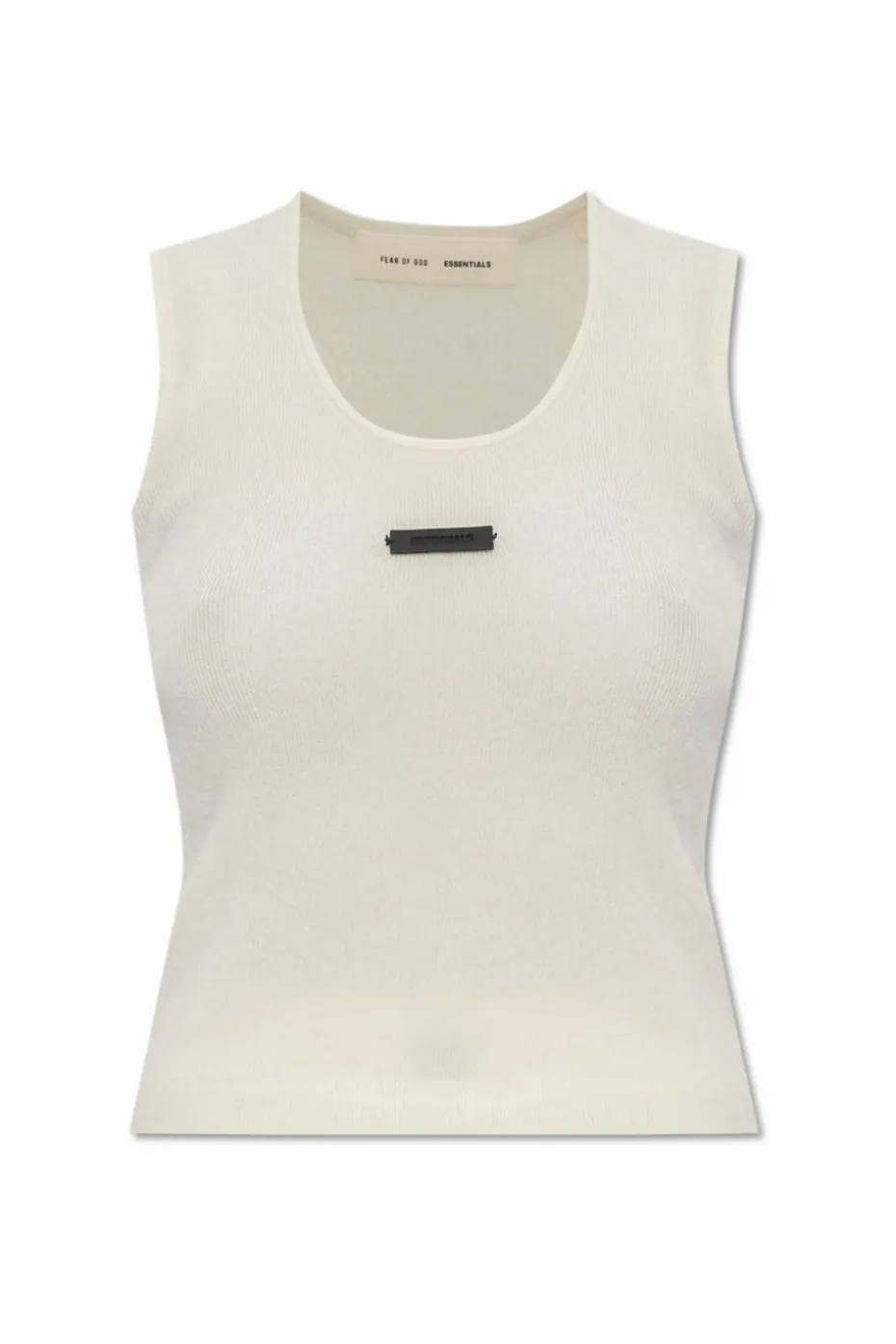 Fear Of God Essentials WHITE T-shirt with logo