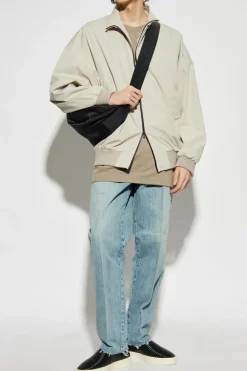 Fear Of God GREY Jacket with stand-up collar