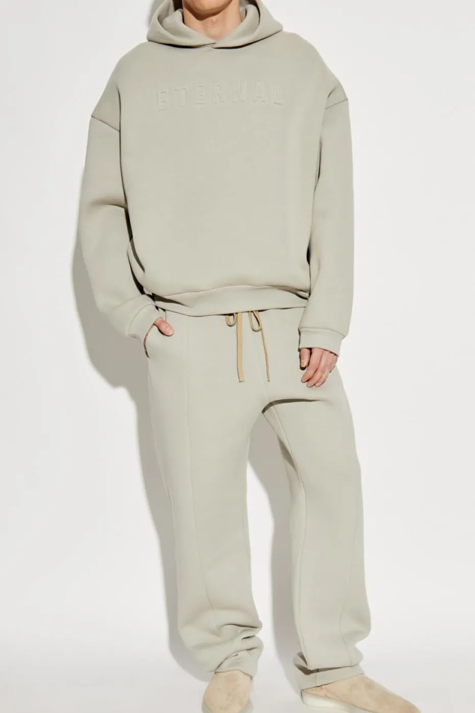Fear Of God GREY Pants with logo