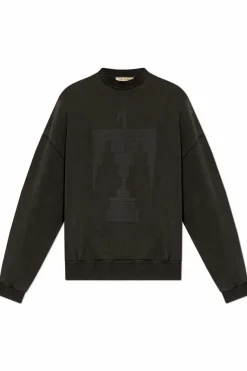 Fear Of God GREY Printed sweatshirt