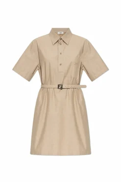 Fendi beige Dress with belt