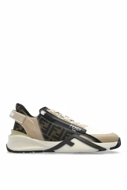 Fendi beige Flow sneakers