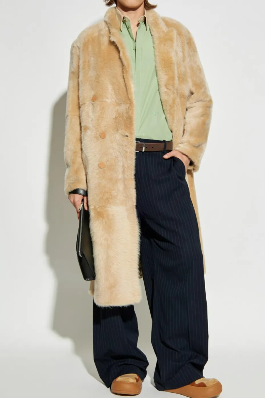 Fendi beige Fur coat