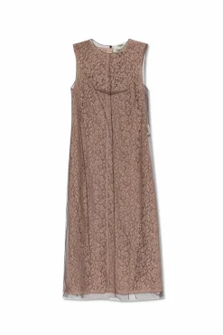 Fendi beige Lace dress
