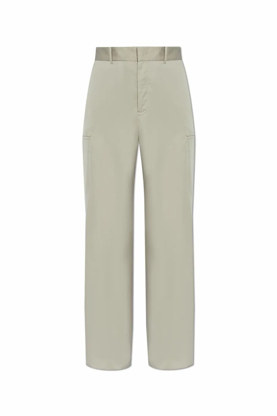 Fendi beige Pants with logo