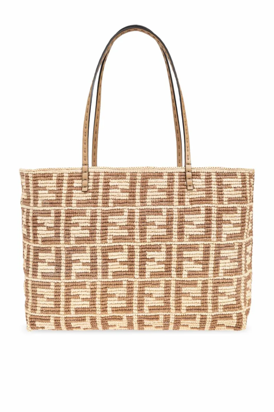 Fendi beige Shopper bag 'Rool'