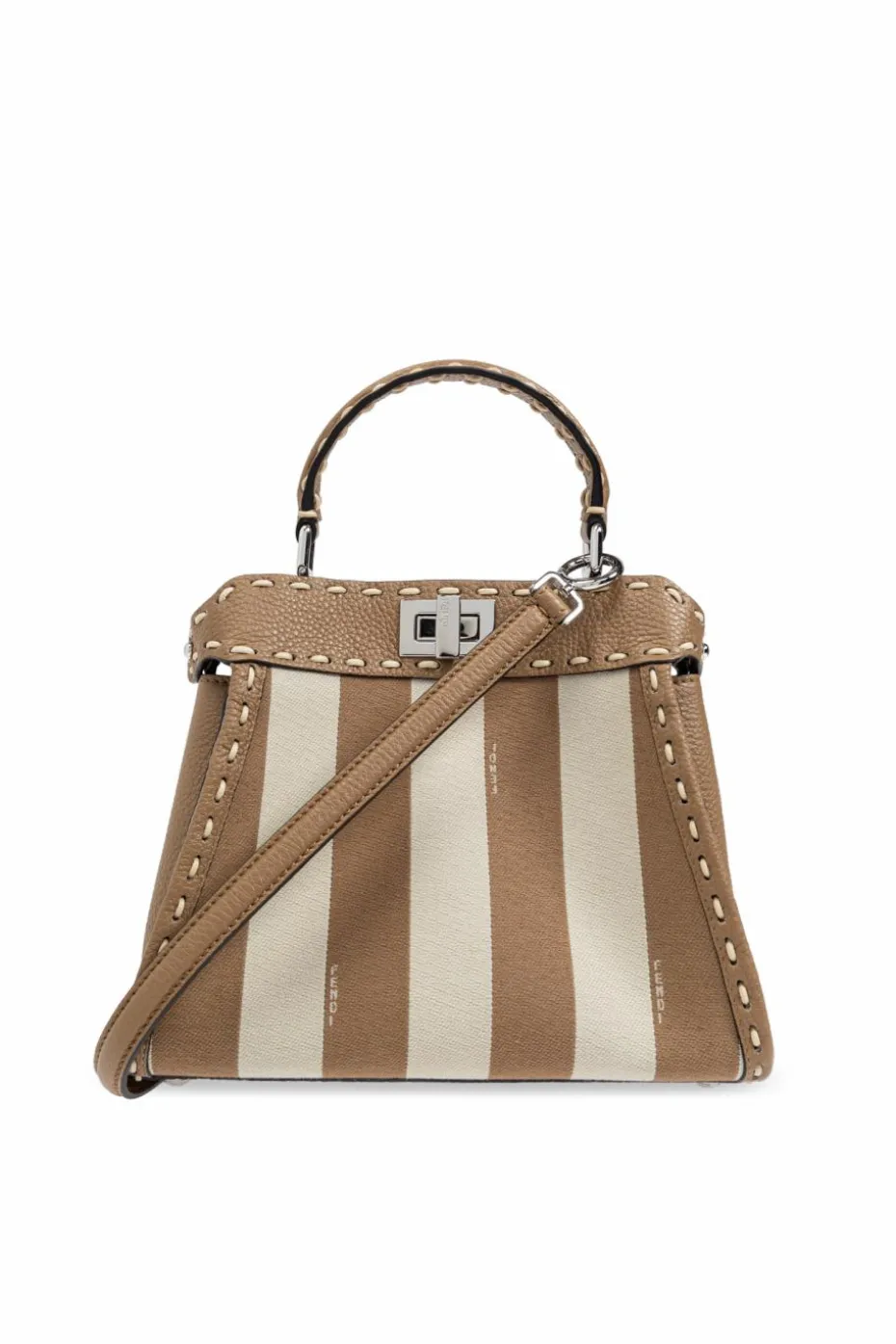 Fendi beige Shoulder Bag 'Peekaboo'