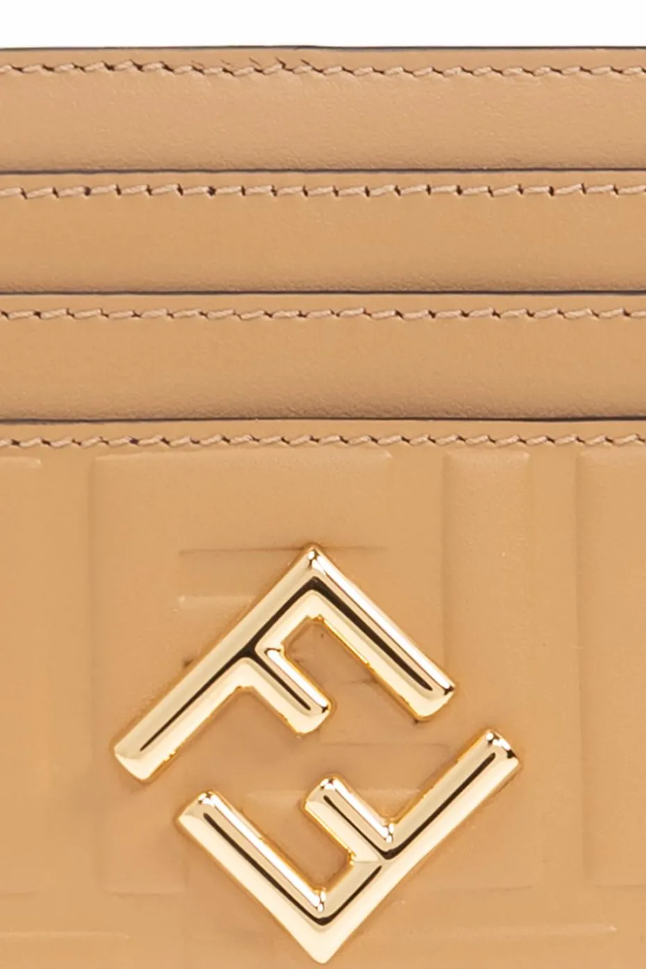 Fendi beige Wallet with logo