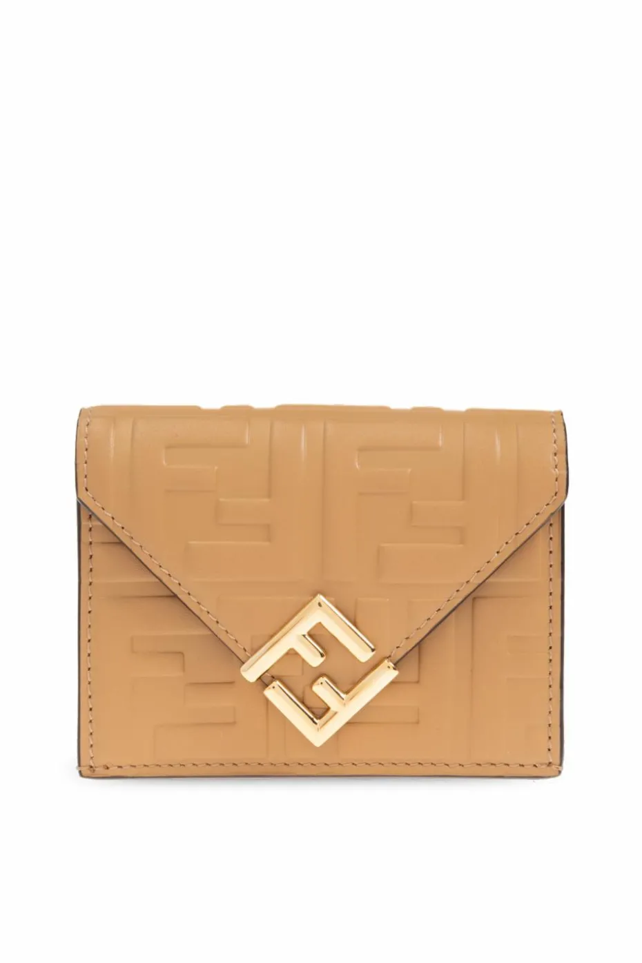 Fendi beige Wallet with logo