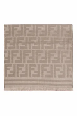 Fendi beige Woolen scarf