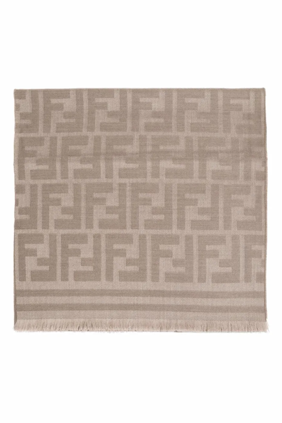 Fendi beige Woolen scarf