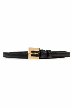 Fendi BLACK ‘Baguette’ wallet with chain