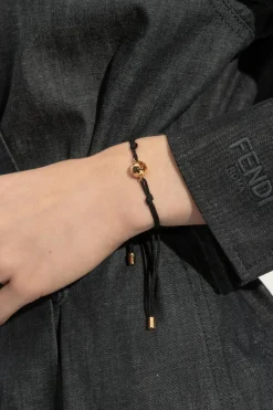 Fendi BLACK Bracelet "Sphera"