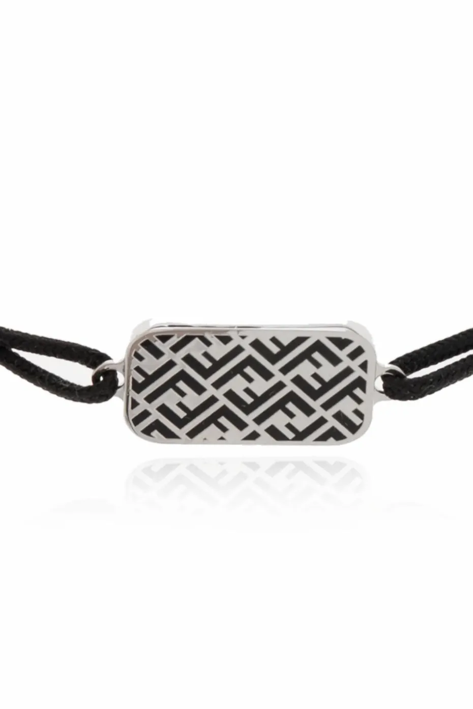 Fendi BLACK Bracelet with logo